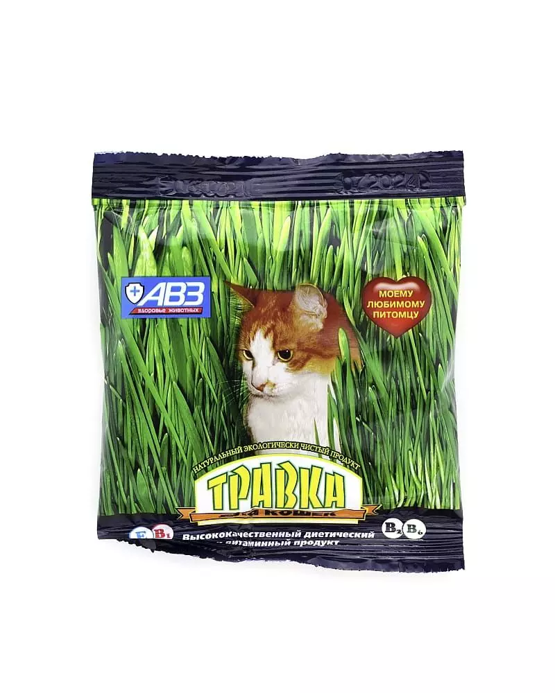 Травка для кошек Агроветзащита пакет 30 г 
