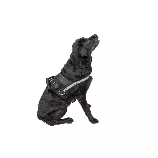 Шлейка для служебных собак(тяговая) Yami-Yami "Kombo" об.шеи 50-67см,об.гр 80-100см черная