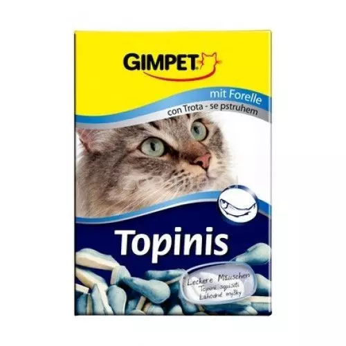 Лакомства для кошек Жимборн витамины форель+таурин мышки 190шт