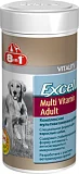 Мультивитамины для взрослых собак 8в1 Excel Multi Vitamin 70 табл.