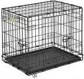 Клетка для собак MidWest iCrate 61х46х48h см 2 двери черная