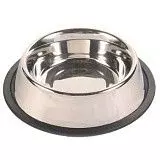Миска металлическая для собак Трикси 24851 с резинкой 0,45 л*14 см