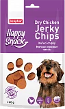 Лакомства для собак Беафар Dry Chicken Jerky Chips мягкие куриные чипсы 60гр