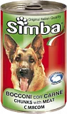 Консервы для собак Simba Dog кусочки мяса 415 г