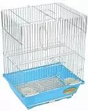 Клетка для птиц Триол №2105 цинк 30*23*39 см