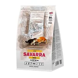 Сухой корм для кошек крупных пород SAVARRA Adult All/Large индейка/рис 2 кг (дефект упаковки)