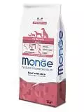 Сухой корм для взрослых собак всех пород Monge Dog Monoprotein All Breeds Beef and Rice говядина с рисом 12 кг