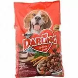 Корм для собак Darling, мясо/овощи, 10 кг