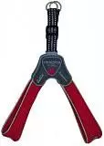 Мягкая шлейка для собак Cortina Harness CINQUETORRI RED "Супер Комфорт" красный (обхват груди 20-30 см/0,8-3 кг)