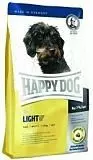 Сухой корм для взрослых собак малых пород Happy dog низкокалорийный (Mini Light) 4 кг