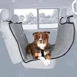 Автомобильная подстилка для собак Trixie Car Seat Cover 1,45 х 1,6 м, серый/чёрный