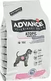 Лечебный корм для собак Advance Atopic беззерновой при дерматозах и аллергии, с кроликом 3 кг