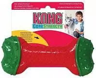 Игрушка для собак KONG Holiday CoreStrength Косточка средняя 14 см
