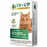 Комплекс IN-UP complex для кошек против блох, клещей, вшей, власоедов и гельминтов 
