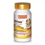 Кормовая добавка для отучения собак и щенков от поедания фекалий и снижения запаха Unitabs Neokaprol 100 табл