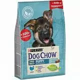 Сухой корм для щенков крупных пород Dog Chow Puppy Large Breed Индейка 2 кг+500 г