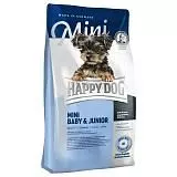 Сухой корм для щенков малых пород от 1-12 мес. Happy Dog Суприм (Mini  baby Junior 29) 4 кг