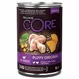 Консервы для щенков Wellness Core 95 из курицы с индейкой и тыквой для щенков 400 г