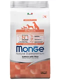 Сухой корм для щенков всех пород Monge Dog Speciality лосось с рисом 12 кг (дефект упаковки 5-10 см)
