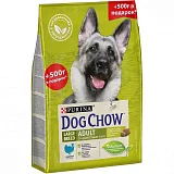 Сухой корм для взрослых собак крупных пород Dog Chow Adult Large Breed Индейка 2,5 кг + 500 г
