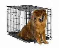 Клетка для домашних животных Midwest iCrate чёрная 1 дверь 91*58*63 см