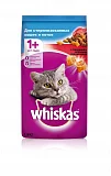 Сухой корм для стерилизованных кошек Whiskas вкусные подушечки с говядиной 1,9 кг (срок 09.22)