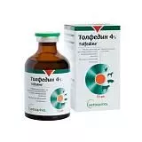 Раствор для инъекций Vetoquinol Толфедин 4%, 50 мл