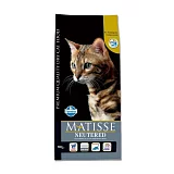 Сухой корм для стерилизованных кошек и кастрированных котов Matisse Neutered, 1,5 кг (дефект упаковки 3-5 см)