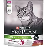 Сухой корм для стерилизованных кошек Проплан с уткой и печенью 3 кг (дефект упаковки 3-5см)