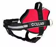 Шлейка для собак Collar Police №1 35-45 см, красная
