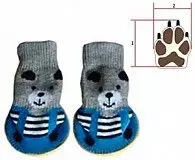 Носкоботы для собак мелких пород Леонардо Медвежонок PSS005-0 синие