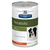 Влажный лечебный корм для собак Хиллс Диета Метаболик коррекция веса 370 г
