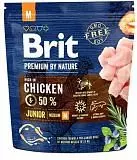 Сухой корм для щенков средних пород Brit Premium курица/рис 1 кг
