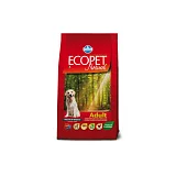 Сухой корм для взрослых собак Экопет Нэчурал 12 кг (дефект упаковки)