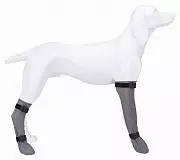 Защитный носок для собак Трикси M 8/35 см, серый