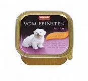 Консервы для щенков Анимонда Vom Feinsten Juinior с мясом домашней птицы и печени 150 г