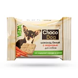 Шоколад для собак Veda Choco dog белый с морковью 15 г (срок до 11.22)