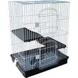 Клетка Триол C5-1 для мелких животных, черная, 610*460*770 мм