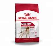 Сухой корм для взрослых собак средних пород Роял Канин Медиум Эдалт 3 кг (дефект упаковки 5-10см)