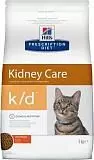 Лечебный корм для кошек Хиллс Диета K/D при заболевании почек 5 кг