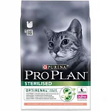 Сухой корм для стерилизованных кошек Проплан Стерилизед лосось 3 кг (срок 10.22)