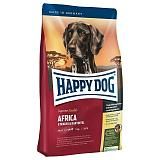 Сухой беззерновой корм для собак Happy Dog Африка с  мясом страуса (Africa) 1 кг