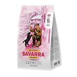 Сухой корм для щенков крупных пород SAVARRA ягненок/рис 3 кг 