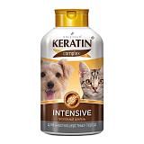 Шампунь для жесткошерстных кошек и собак Rolf Club Keratin+ Insitive 400 мл