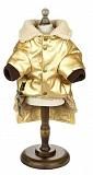 Куртка кожаная Royal Dog золотая S унисекс