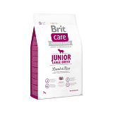 Сухой корм для щенков крупных пород Brit Care Dog junior large 3 кг (дефект упаковки 3-5см)