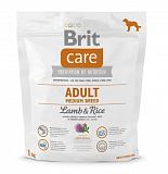 Сухой корм для собак средних пород Brit Care Dog adult medium 1 кг