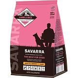 Сухой корм для взрослых собак всех пород Savarra Adult с ягненком и рисом 18 кг