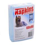 Впитывающие пеленки для собак NAPKINS (целлюлоза) 60*90, 10 шт. 