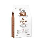 Сухой корм для собак склонных к полноте Brit Care Dog weight loss с кроликом и рисом 3 кг